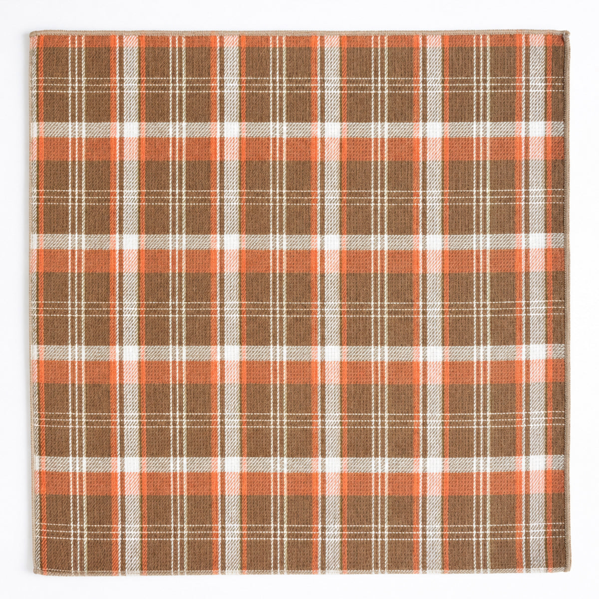 Plaid Gauze Square scarf - Pre-order late September