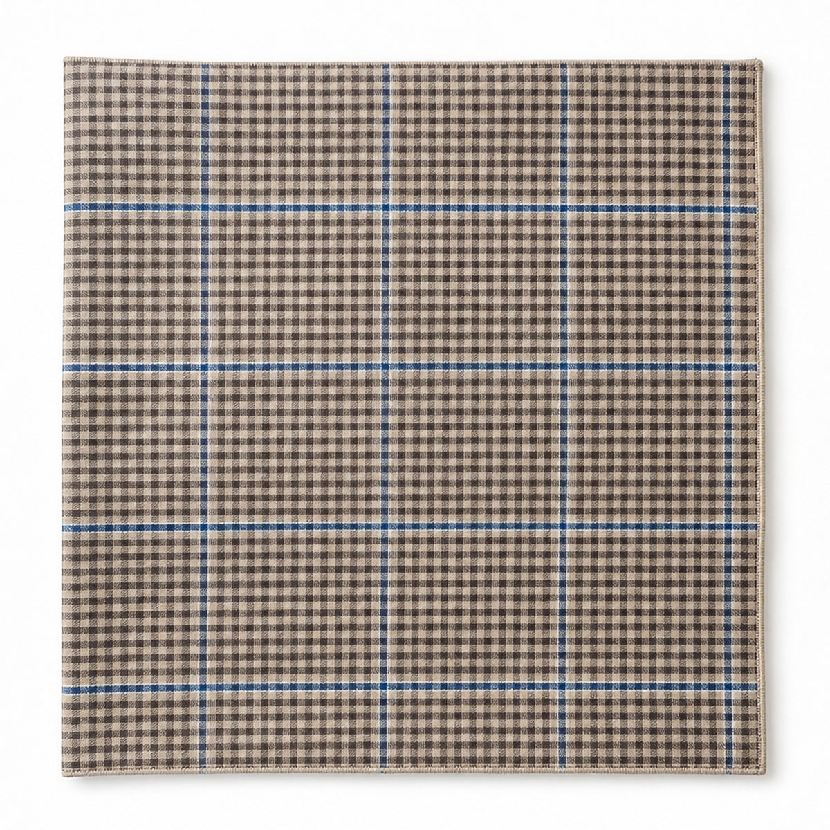 Plaid Gauze Square scarf - Pre-order late September