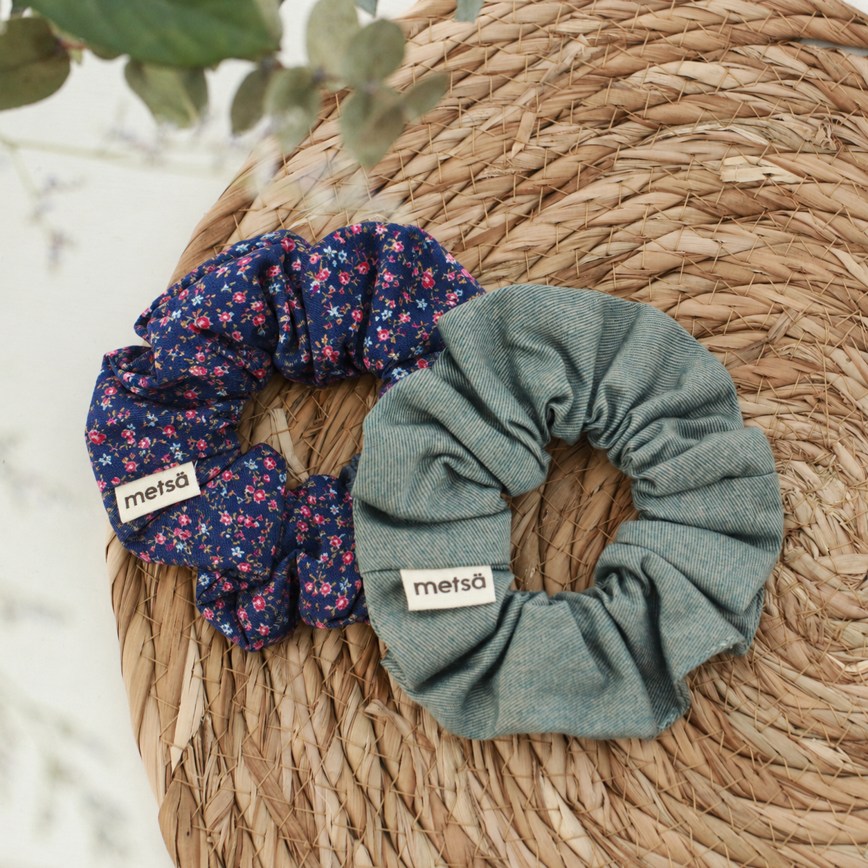Elegant Handmade Scrunchie Set