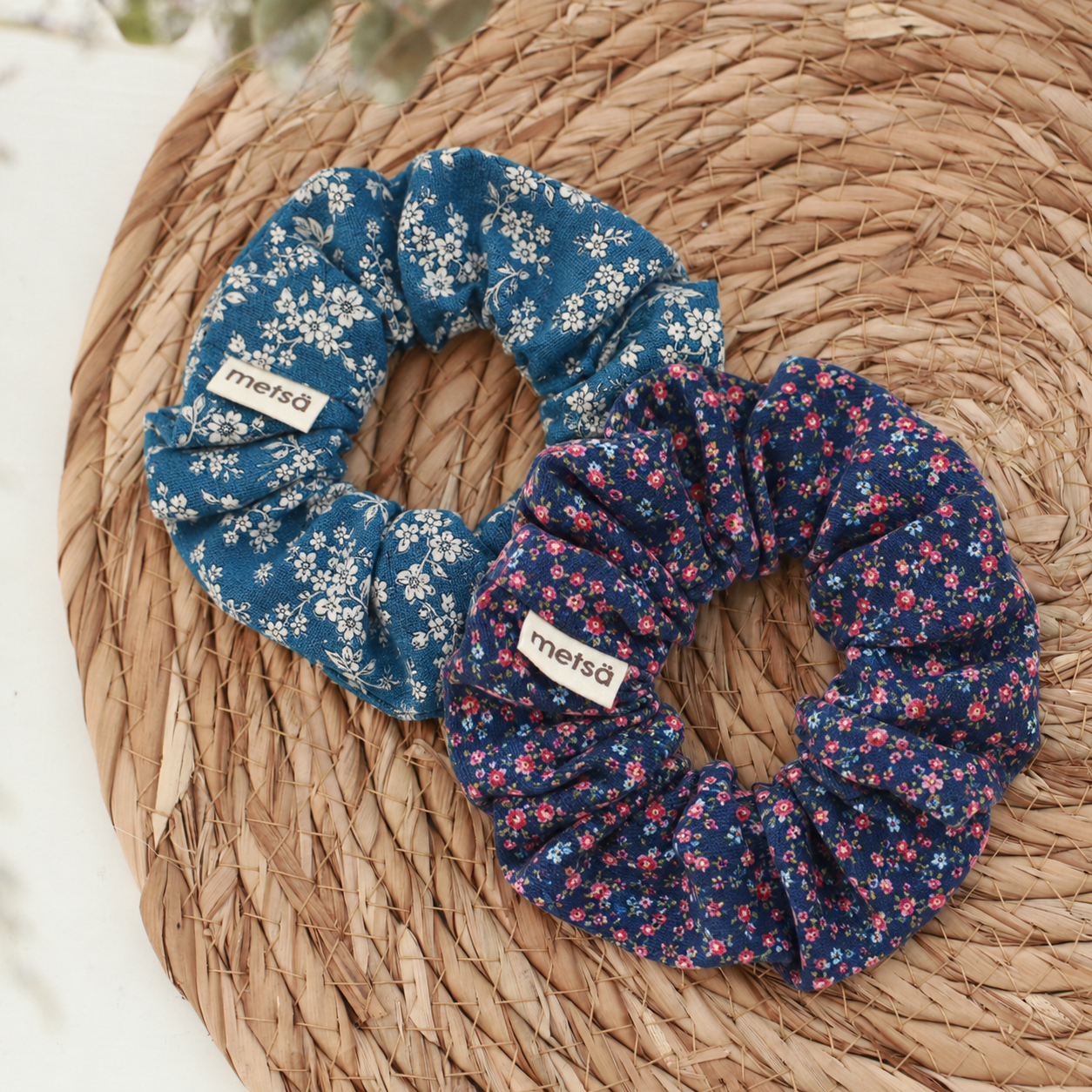 Elegant Handmade Scrunchie Set