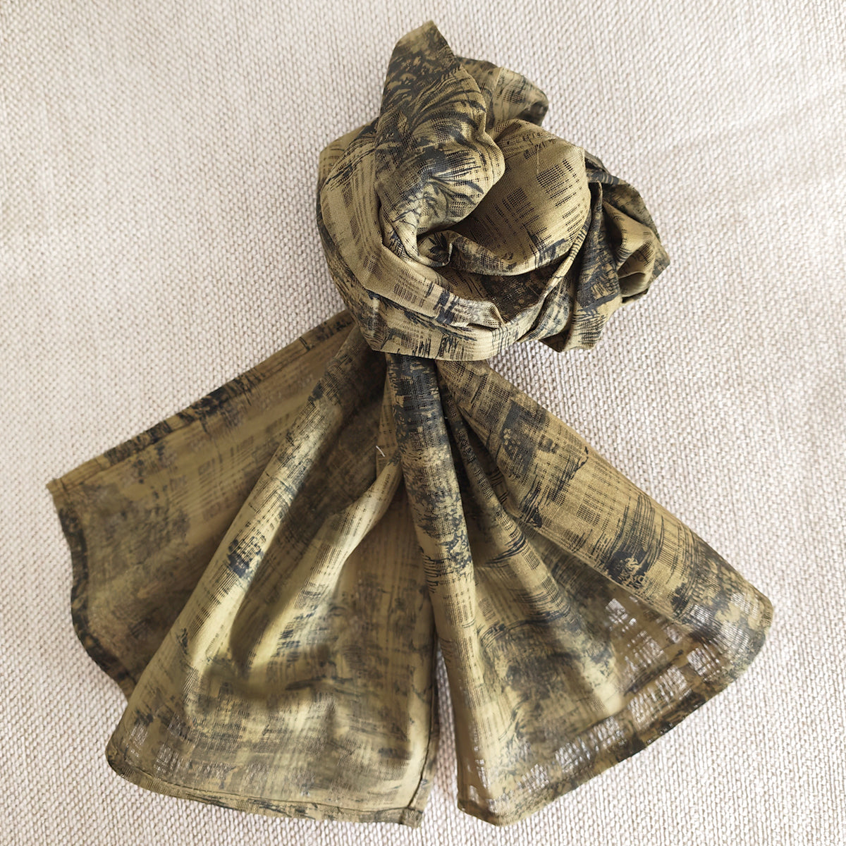 Forest Realm Cotton Scarf - Japan