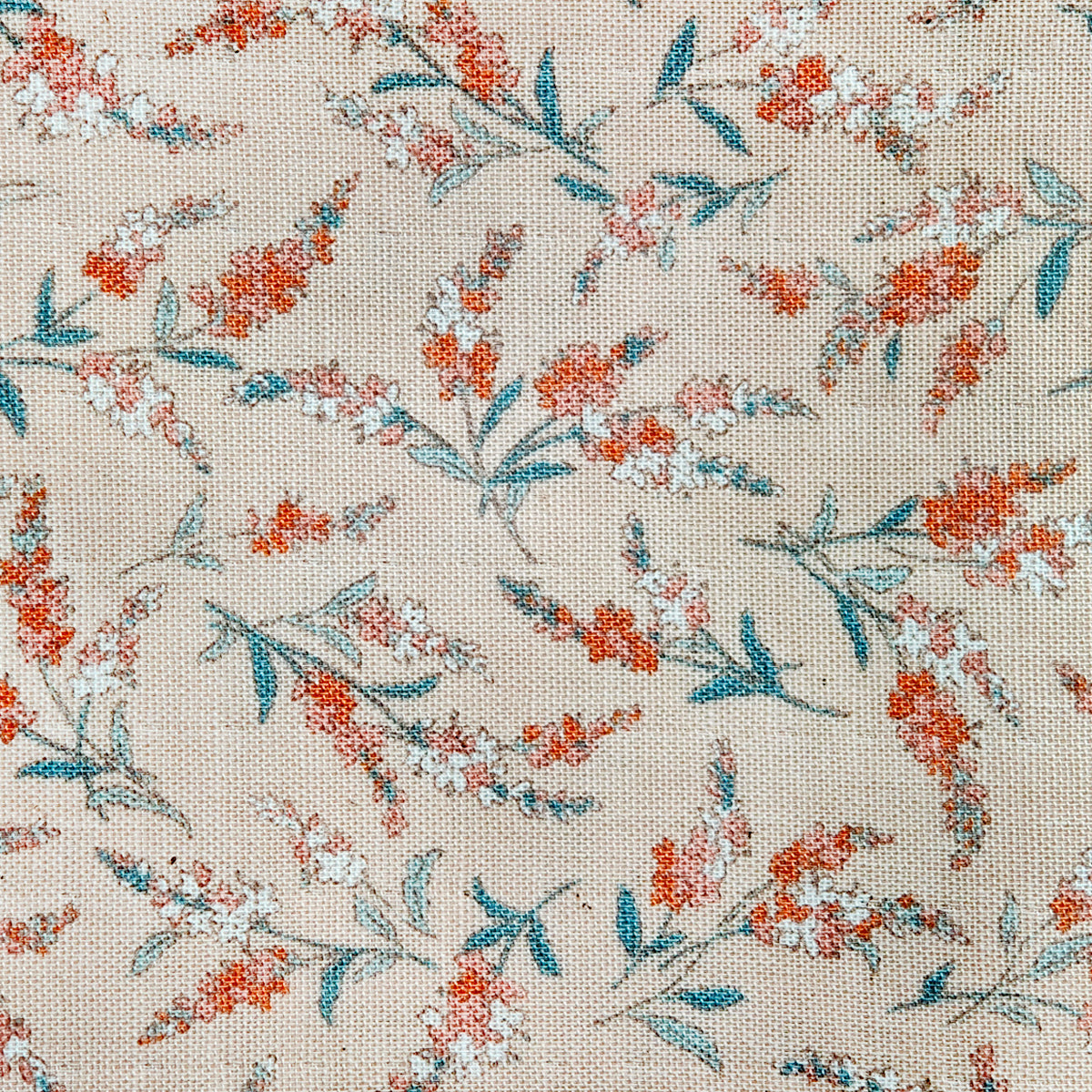 Warm Floral Bloom Square Scarf - Pre-order late September