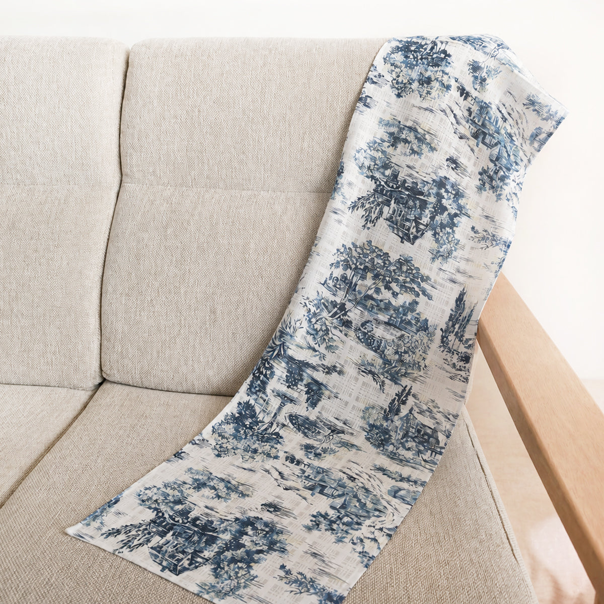 Forest Realm Cotton Scarf - Japan