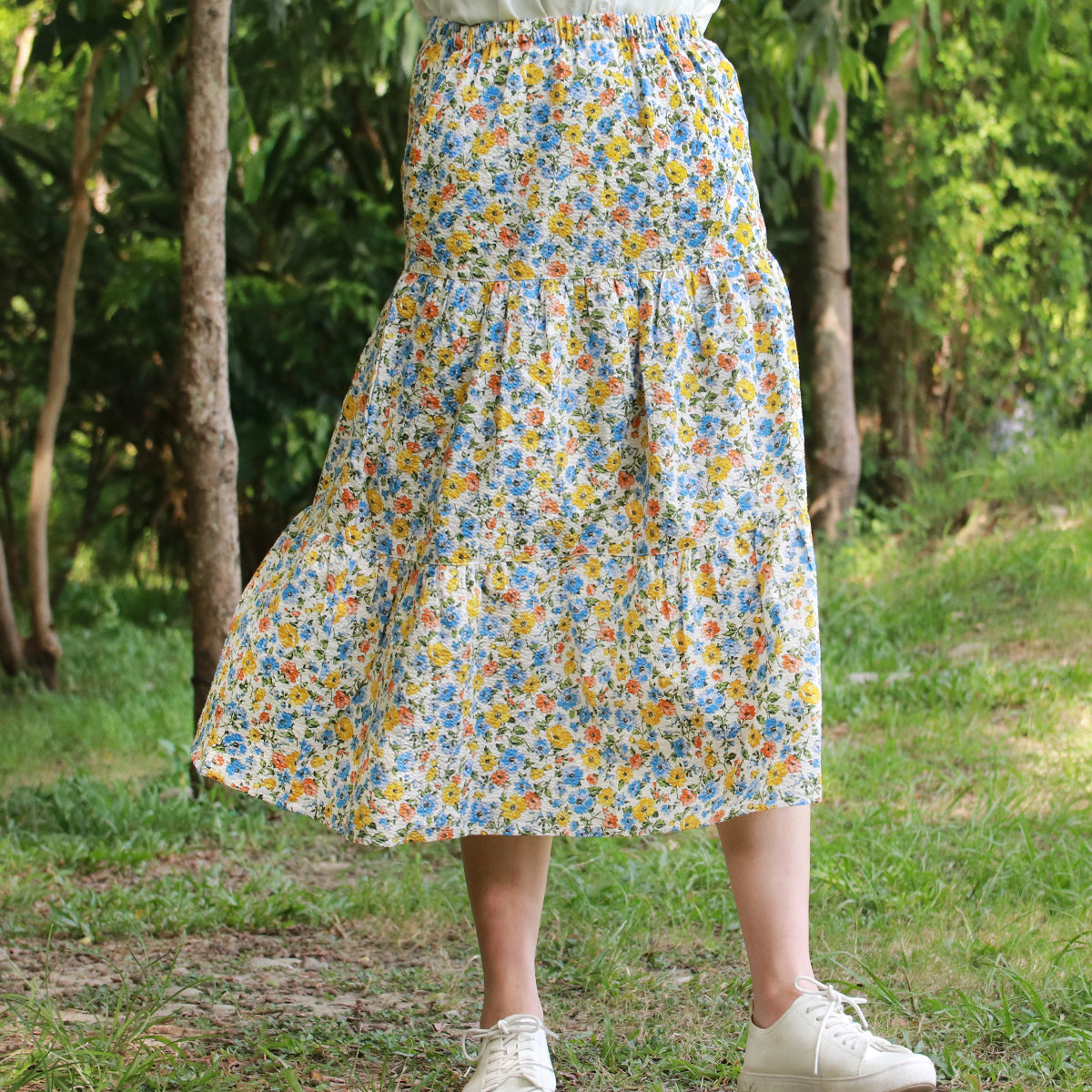 Summer Flower Cake Skirt