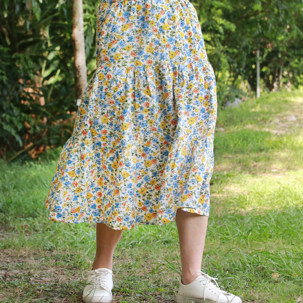 Summer Flower Cake Skirt