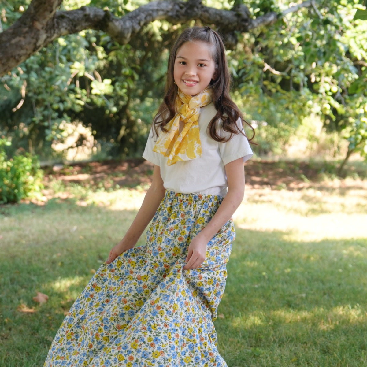 Summer Flower Cake Skirt