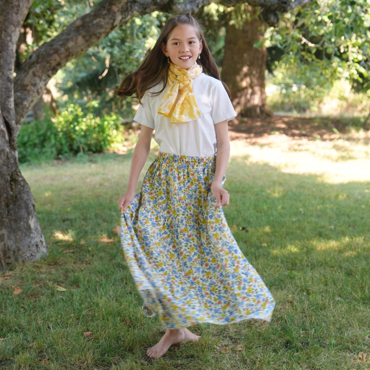 Summer Flower Cake Skirt