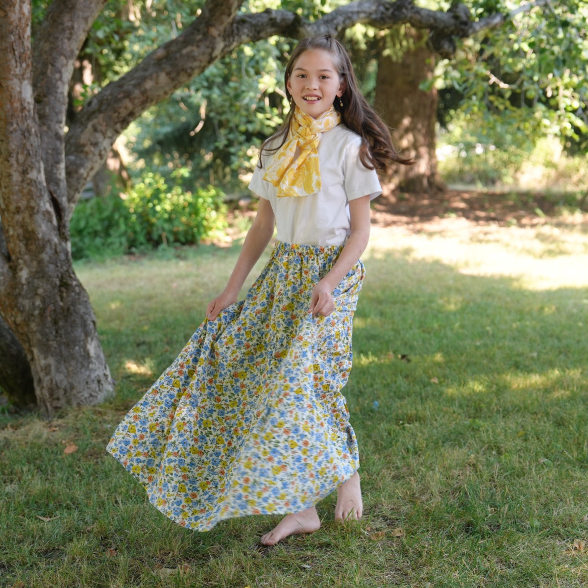 Summer Flower Cake Skirt