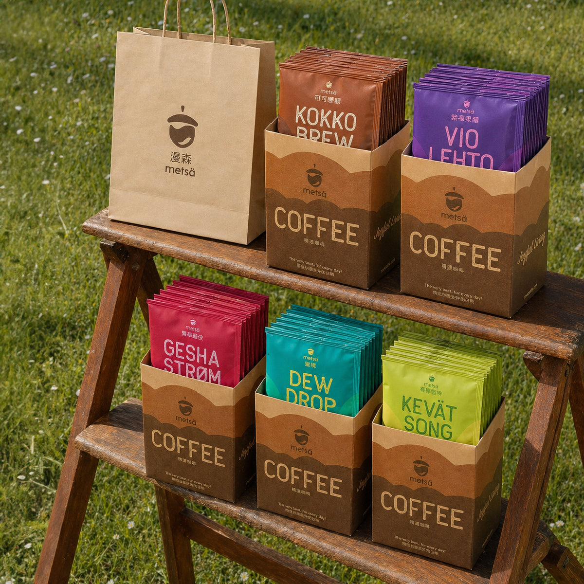 Single Flavor Metsä  Classic Drip Bag Coffee – 7 Pack