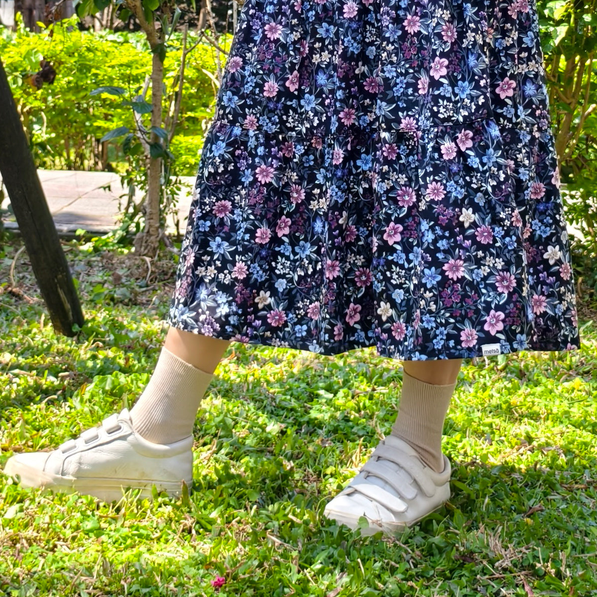 Classic Floral  Handmade Cake Dress