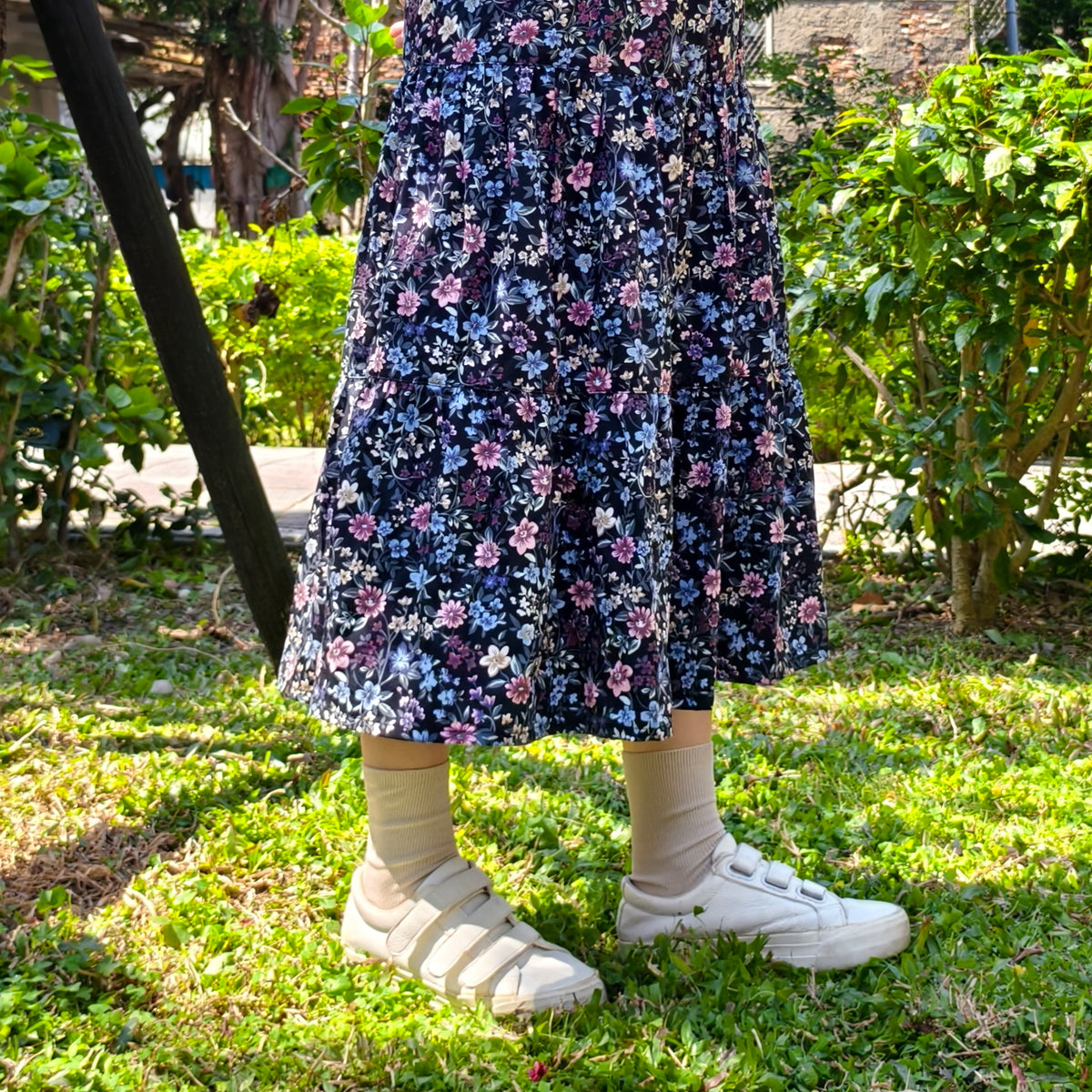 Classic Floral  Handmade Cake Dress