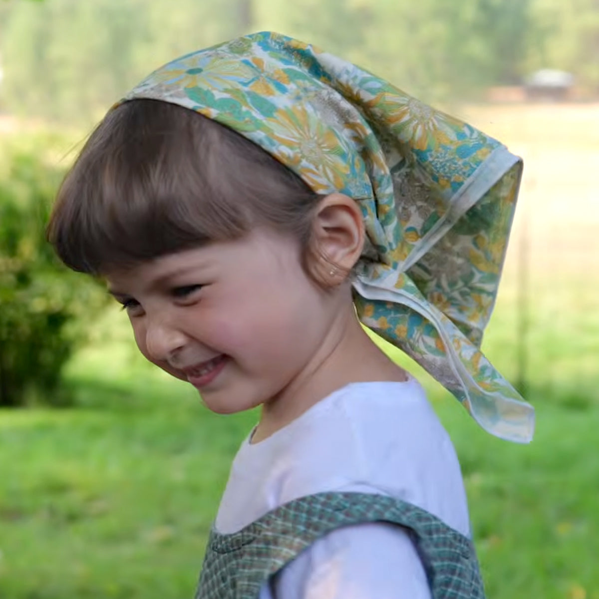 Midsummer Blooms Square Scarf - Pre-order late September