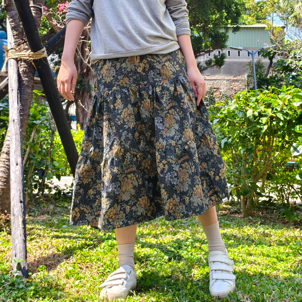 古典花卉手工蛋糕裙