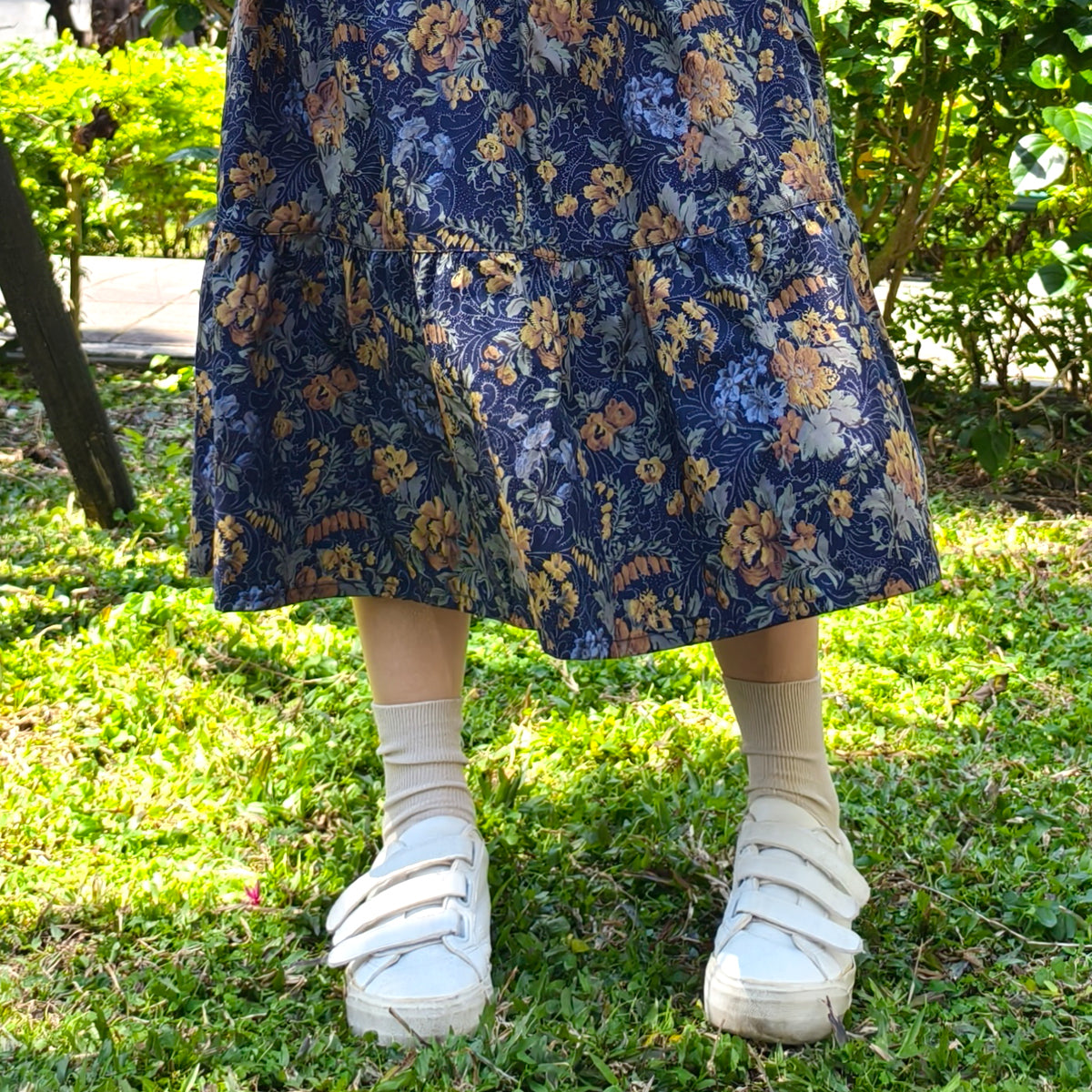 Classic Floral  Handmade Cake Dress