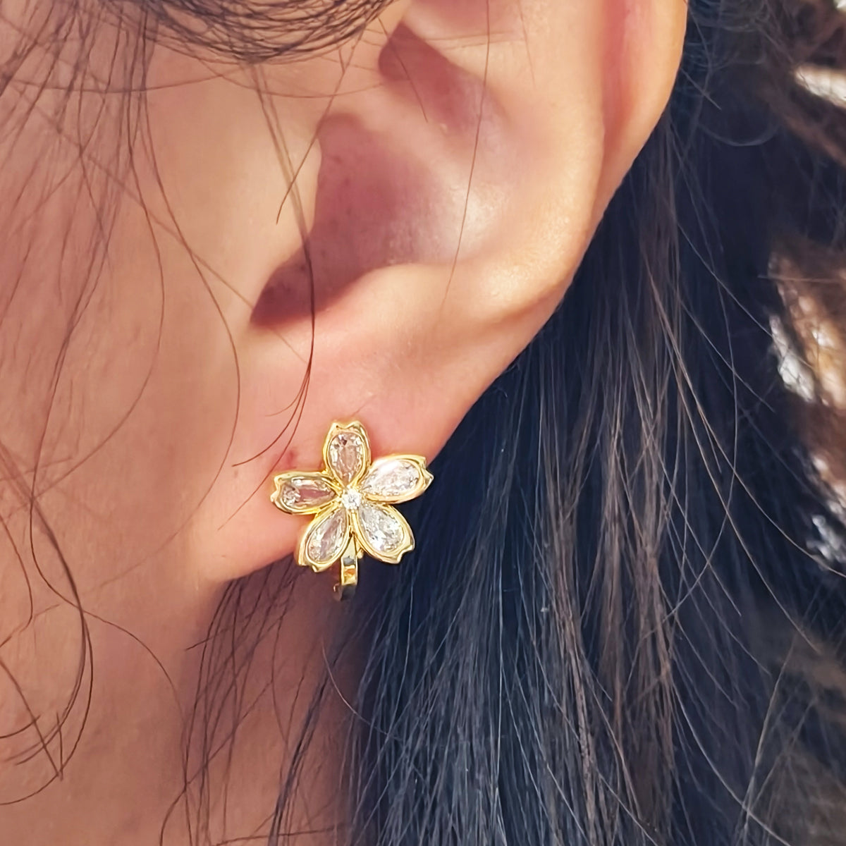 Flower Series Earrings-Korea