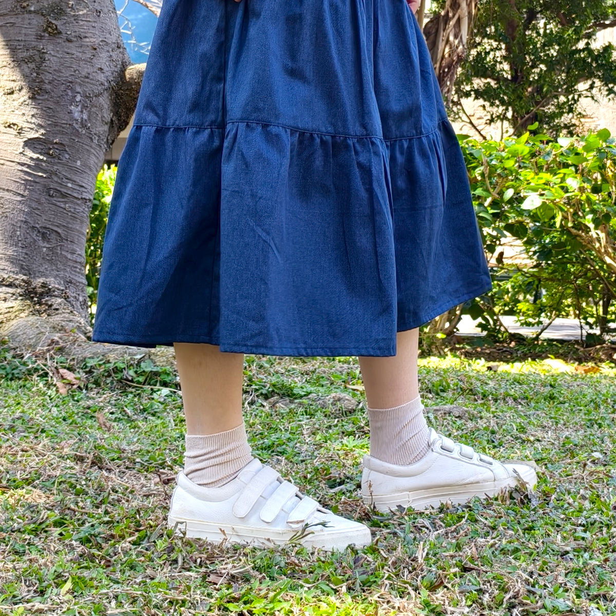 Denim Blue Handmade Skirt