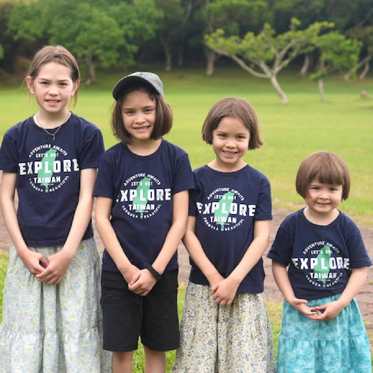 Pre-order: EXPLORE TAIWAN Kids T-Shirt (Estimated to ship by late May)