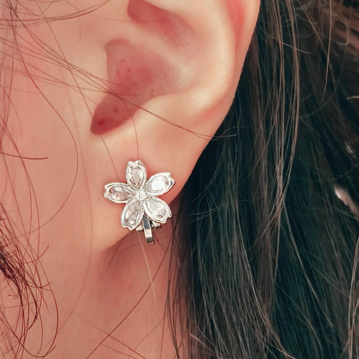 Flower Series Earrings-Korea